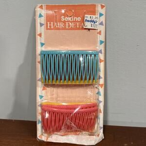 Sekine Hair Details Side Tuck Combs Multicolor Colorful Y2K Lot Of 10